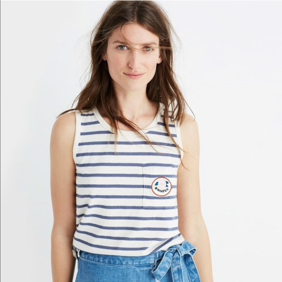 Madewell Tops - Madewell striped tank